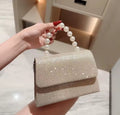 Sac de dîner à main à paillettes