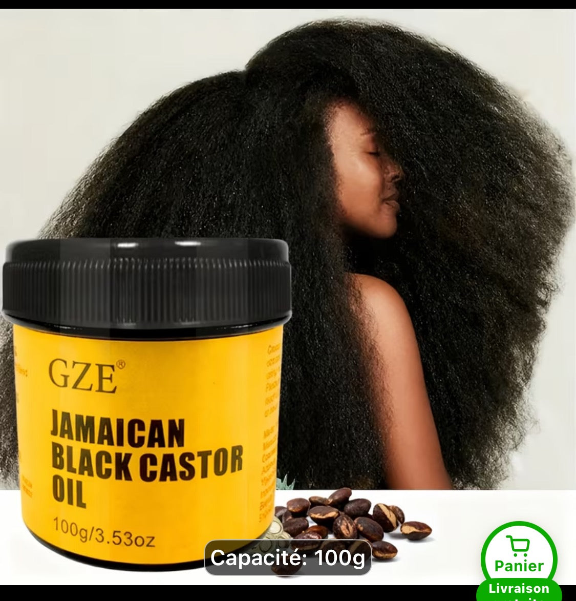 pommade pour la pousse de cheveux