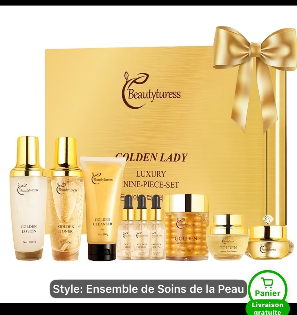 Ensemble soin de la peau pour femmes