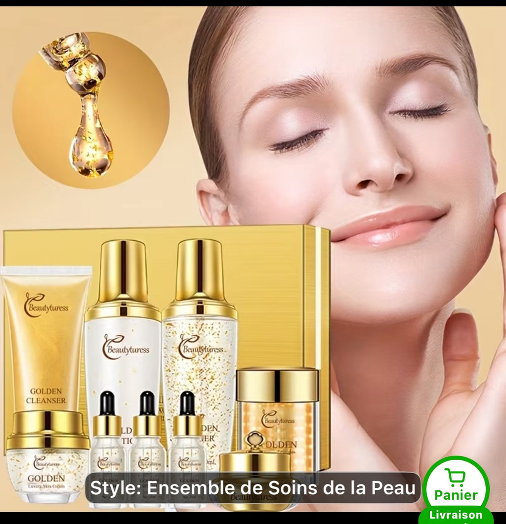 Ensemble soin de la peau pour femmes