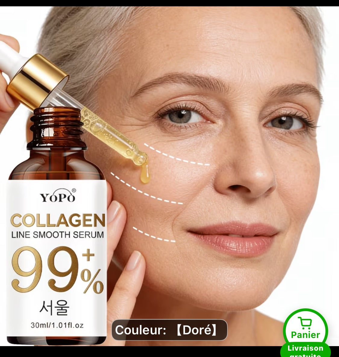 Collagène au visage