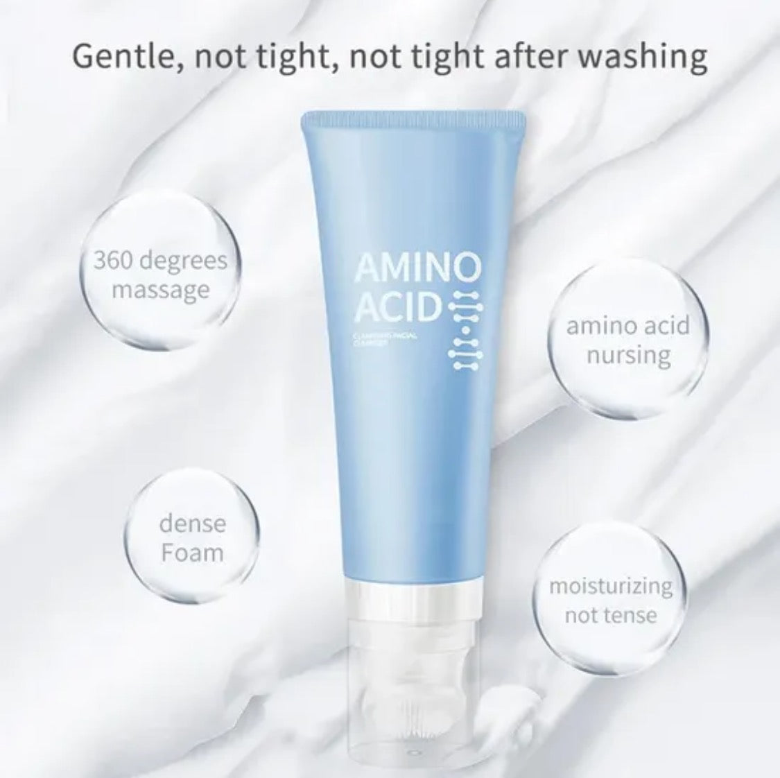 nettoyant facial à base d’acide aminé
