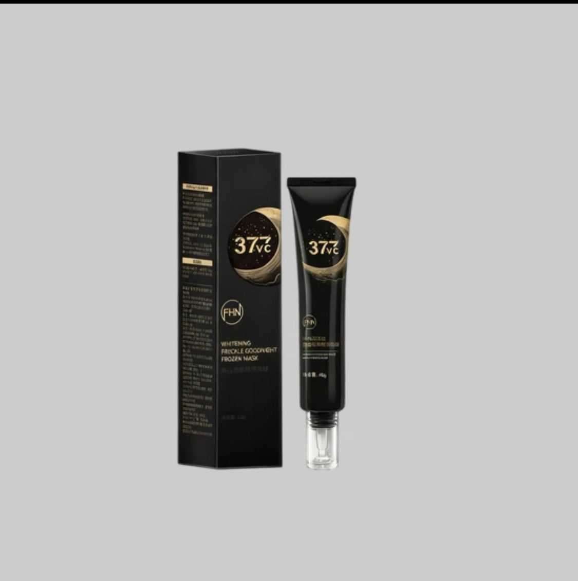 masque facial en feuille