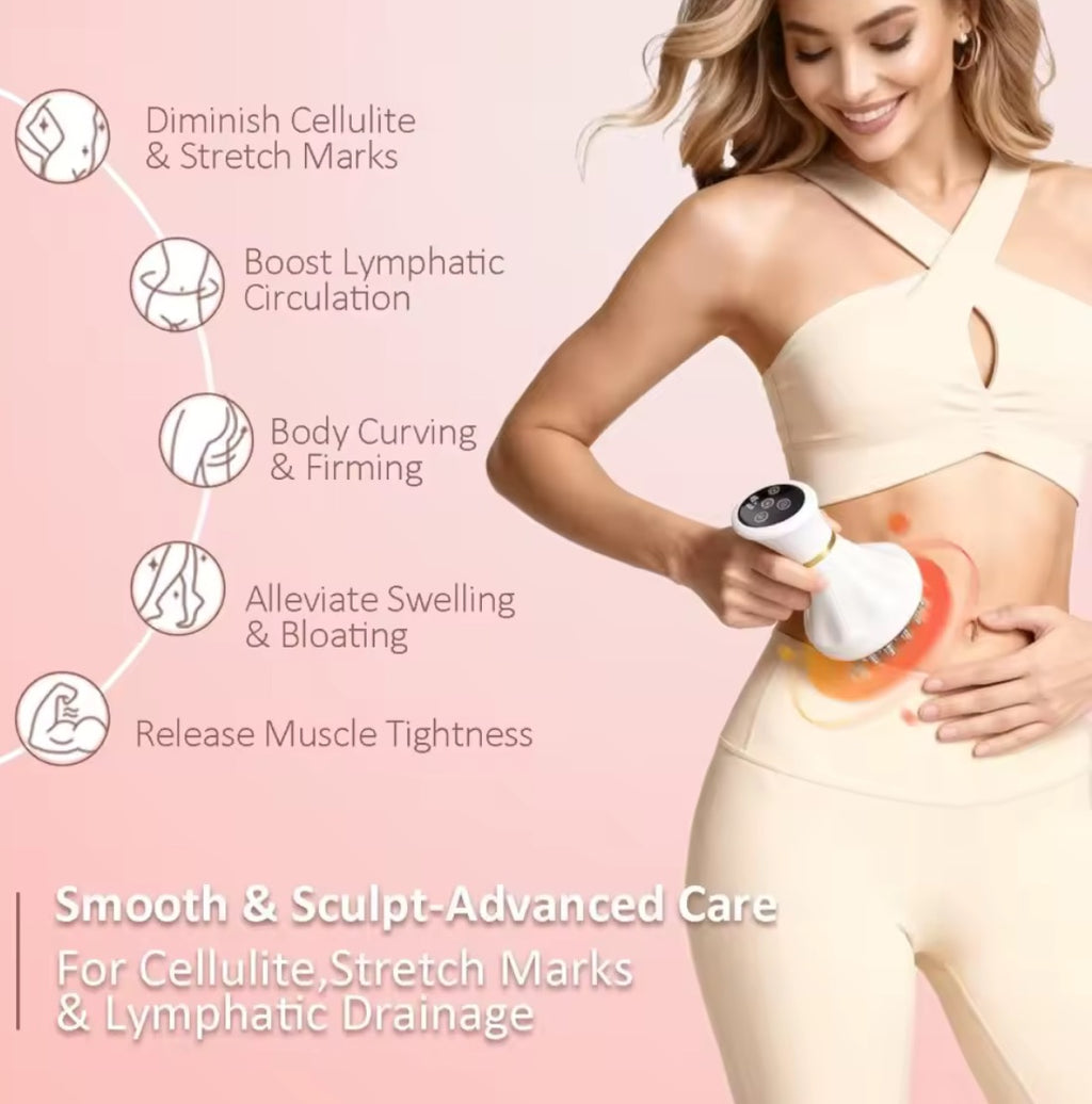 appareil de massage à micro courant, rechargeable pour drainage lymphatique remodelage du corps