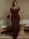 Robe longue de soirée pour femmes
