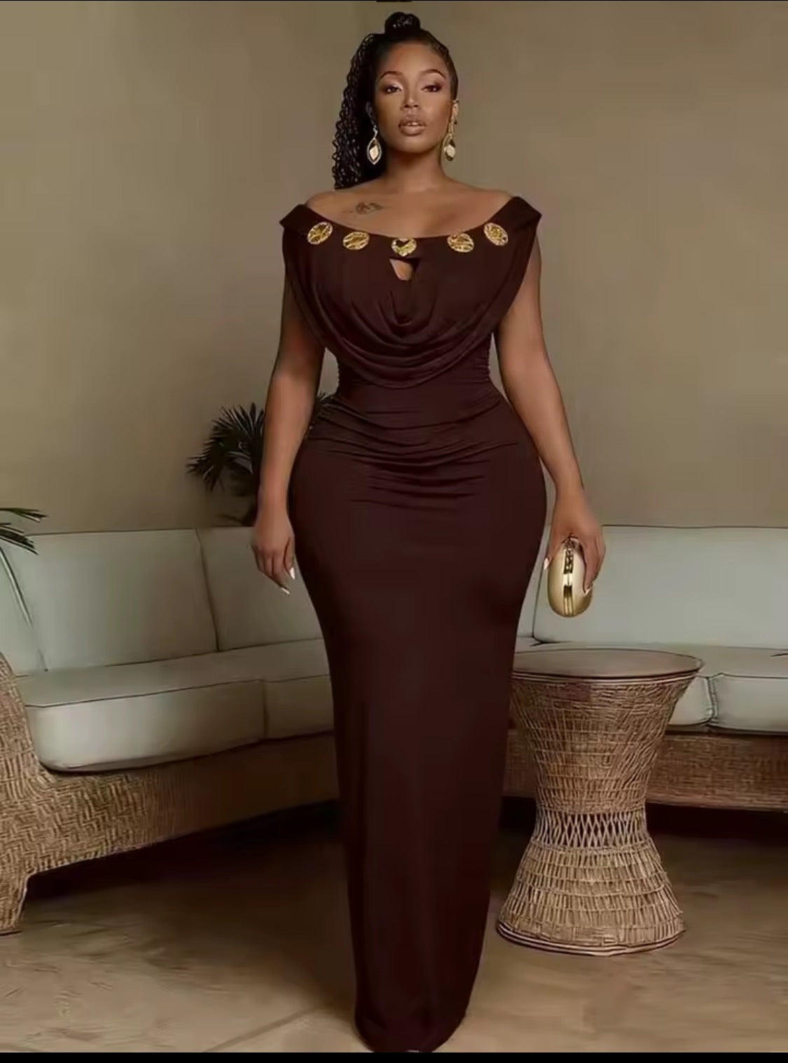 Robe longue de soirée pour femmes