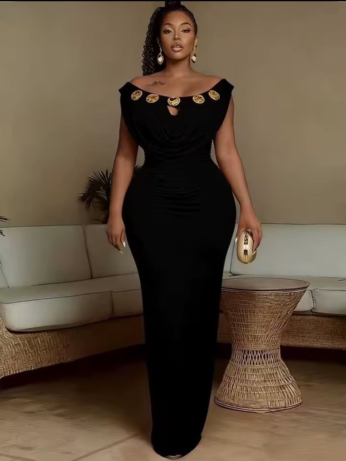 Robe longue de soirée pour femmes