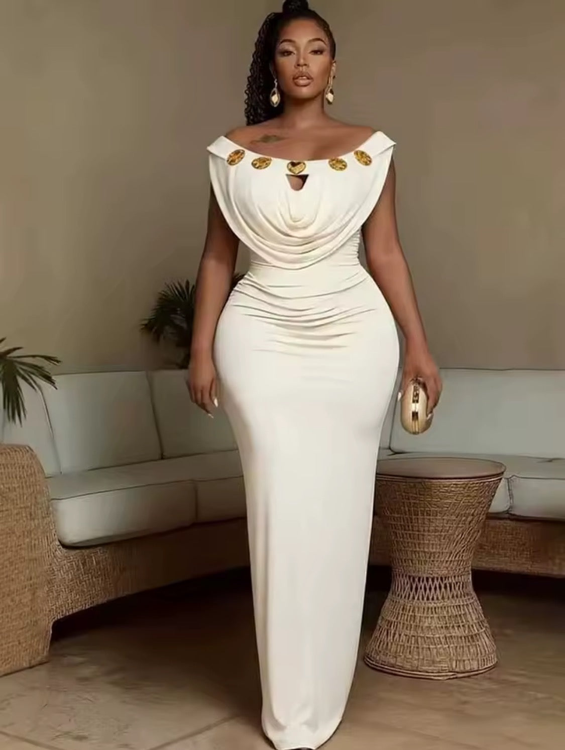 Robe longue de soirée