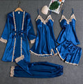 5 pièces ensemble femme sexy pyjama